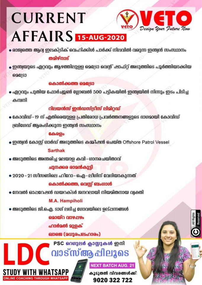 Current Affairs